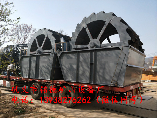 心系環(huán)保工作銘德河卵石制砂機無一不達標的